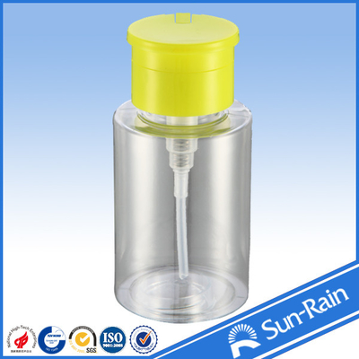 SGS چین 33/410 پلاستیکی PP ناخن لهستانی پمپ های با بطری 180ml است