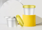 Mono Pp Plastic Cream Jars گرد پلاستیکی 45ml کرم کوزه بسته بندی آرایشی و بهداشتی