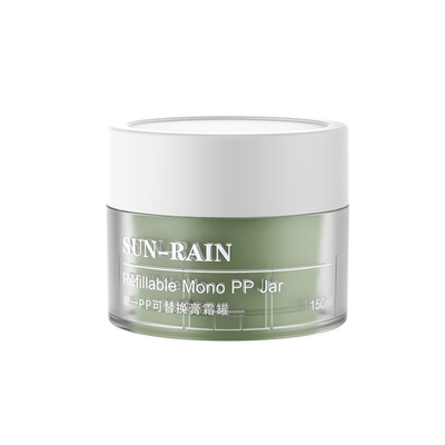 بطری های پلاستیکی PP کرم آرایشی گلدان ظرف 50ml 100ml 150ml 200ml