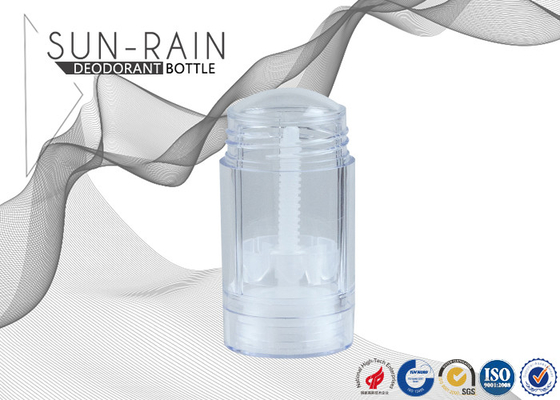 پلاستیکی گرد 30ml ظروف دئودورانت خالی، بسته بندی لوازم آرایشی و بهداشتی پلاستیکی SR1002A